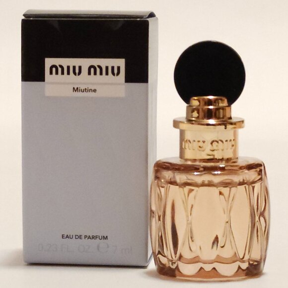 ADORABLE MINI Bottle of Miu Miu Miutine EDP 7ml/0.23 fl. oz. - Picture 1 of 10